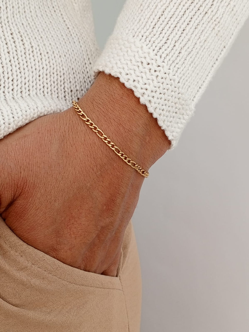 Pulsera Tejido Cartier 3mm 17cm