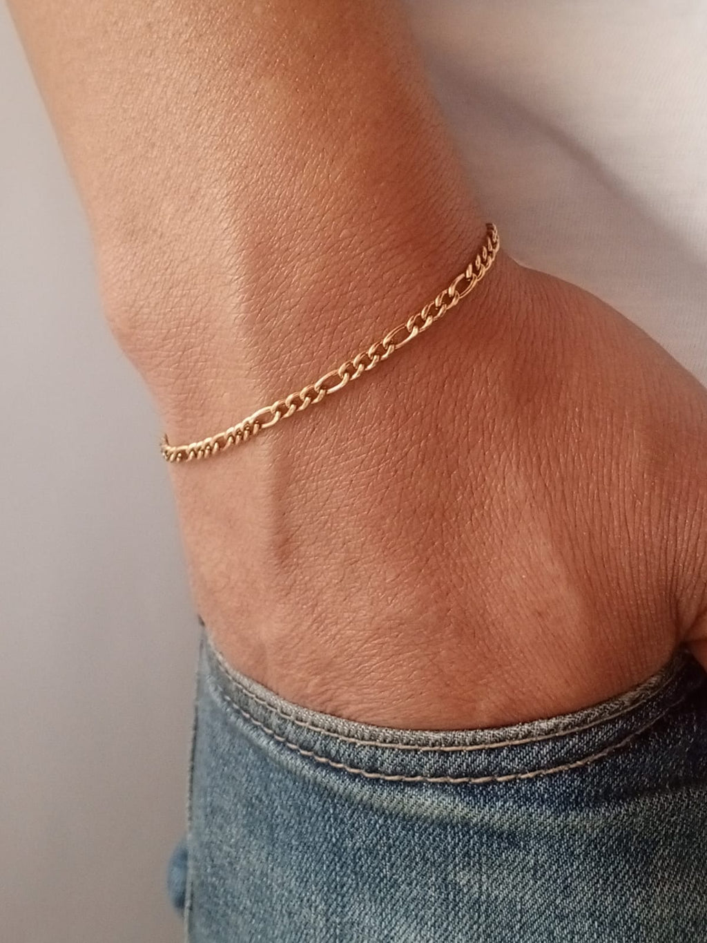 Pulsera Tejido Cartier 3mm 17cm