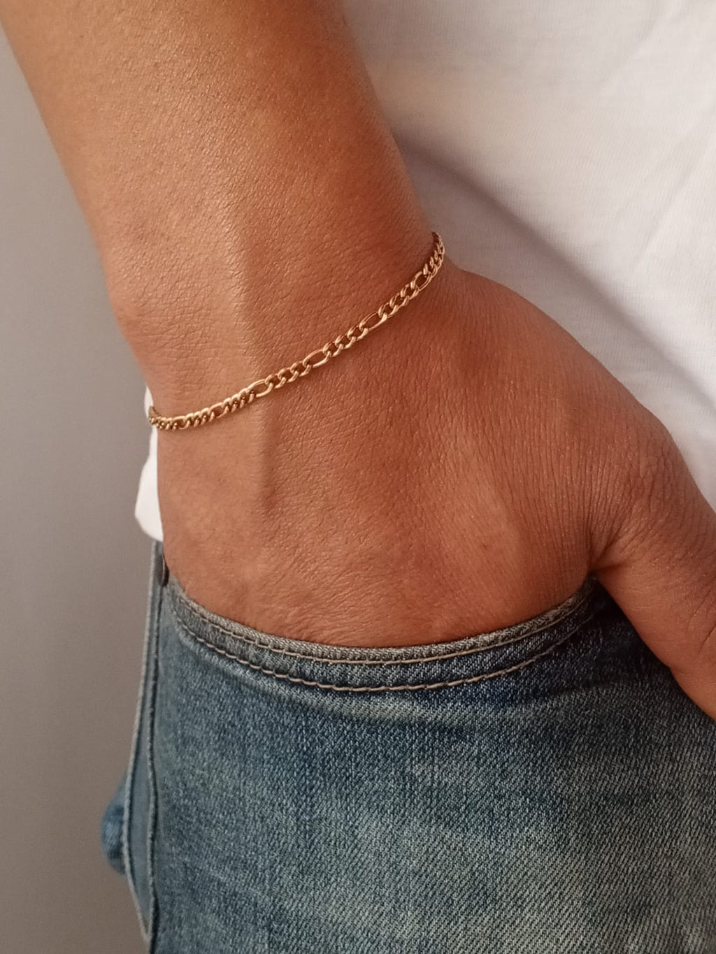 Pulsera Tejido Cartier 3mm 17cm