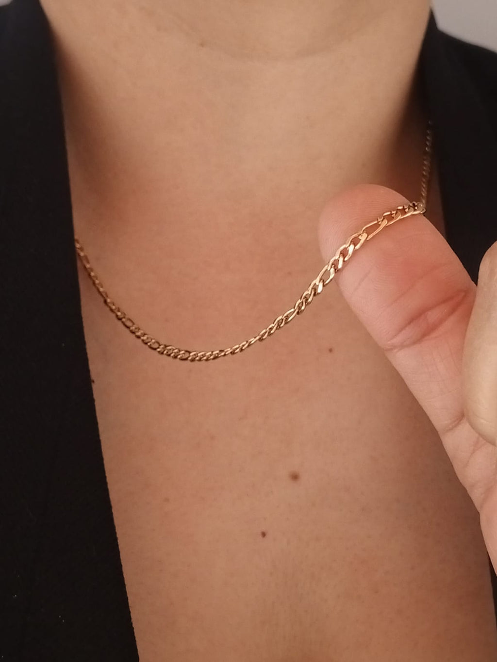 Cadena Tejido Cartier 3mm 60cm