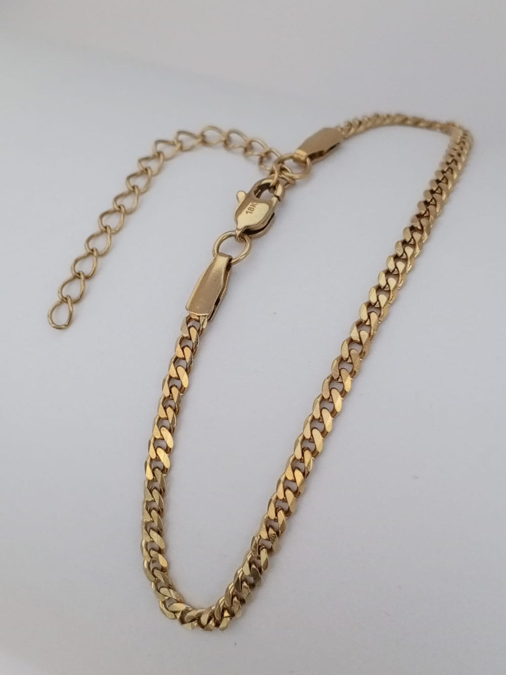 Pulsera Tejido Cubano 3mm 17cm
