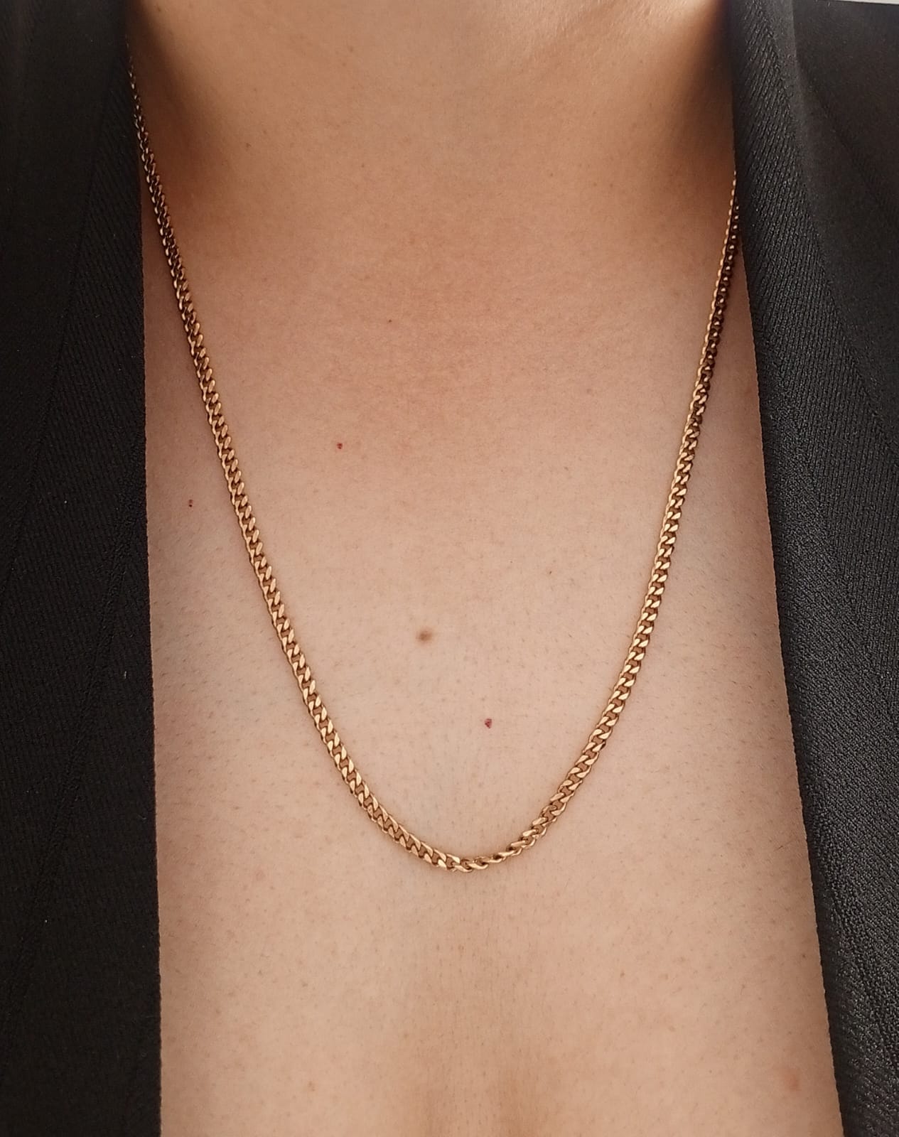 Cadena Tejido Cunbano 3mm 60cm