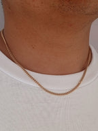 Cadena Tejido Cubano 3mm 45cm