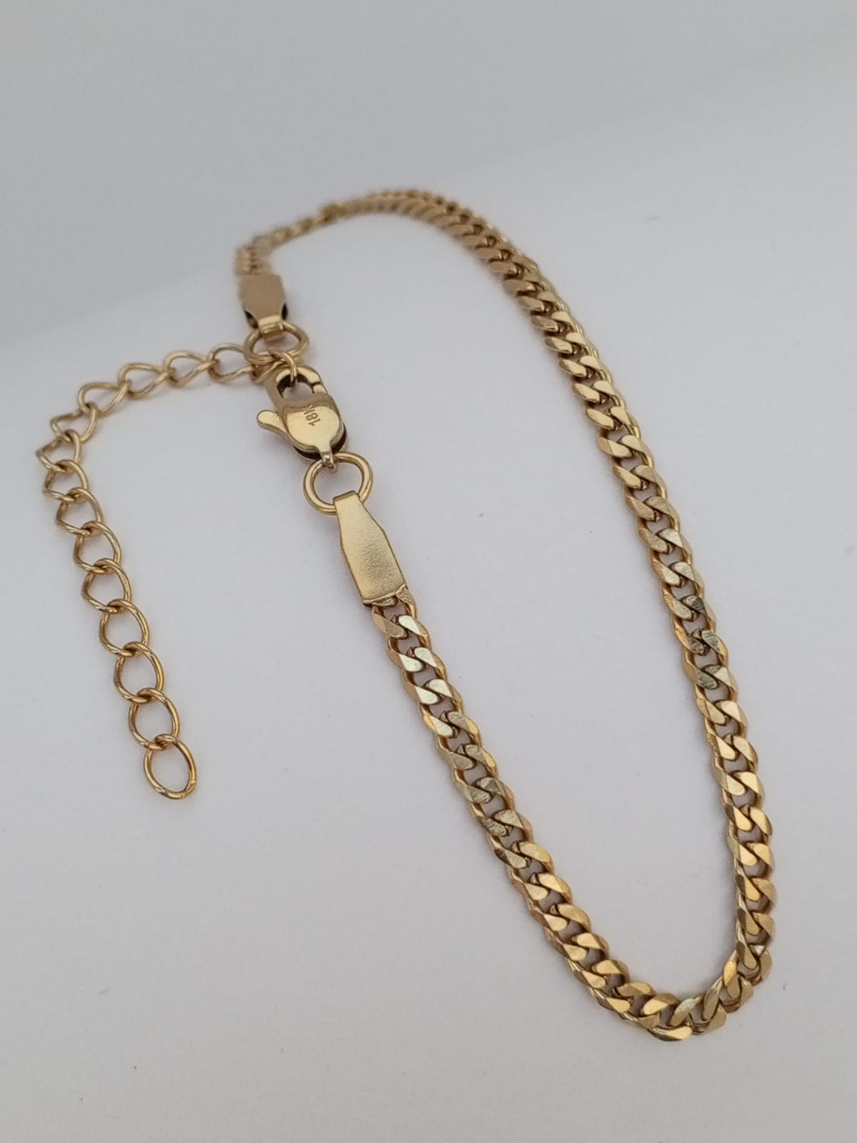 Combo Cadena Hombre 45cm +  Pulsera 17cm Tejido Cubano