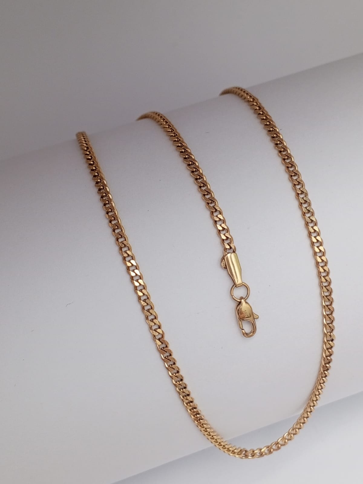 Cadena Tejido Cubano 3mm 45cm