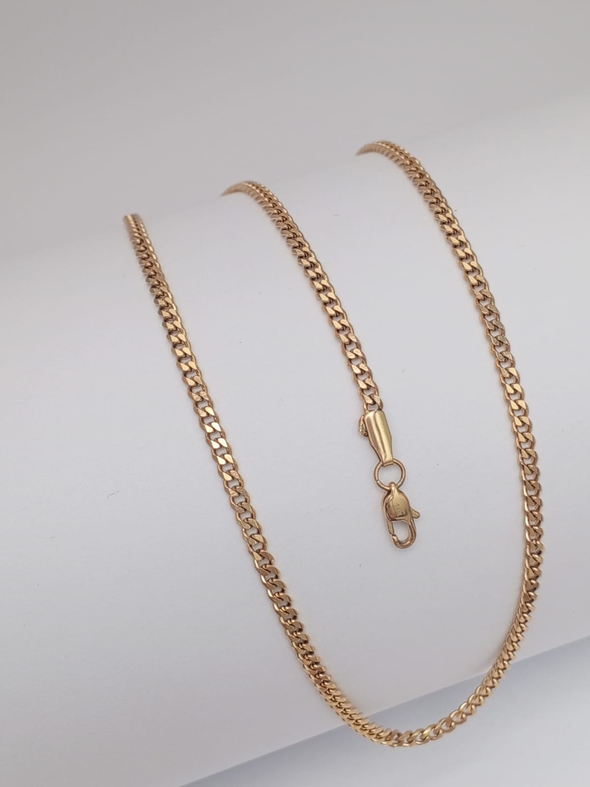 Combo Cadena Hombre 45cm +  Pulsera 17cm Tejido Cubano