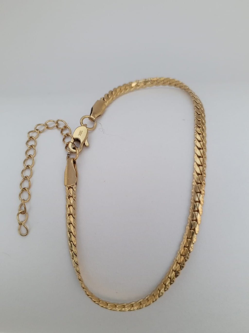 Pulsera Tejido Grabado 3mm 17cm