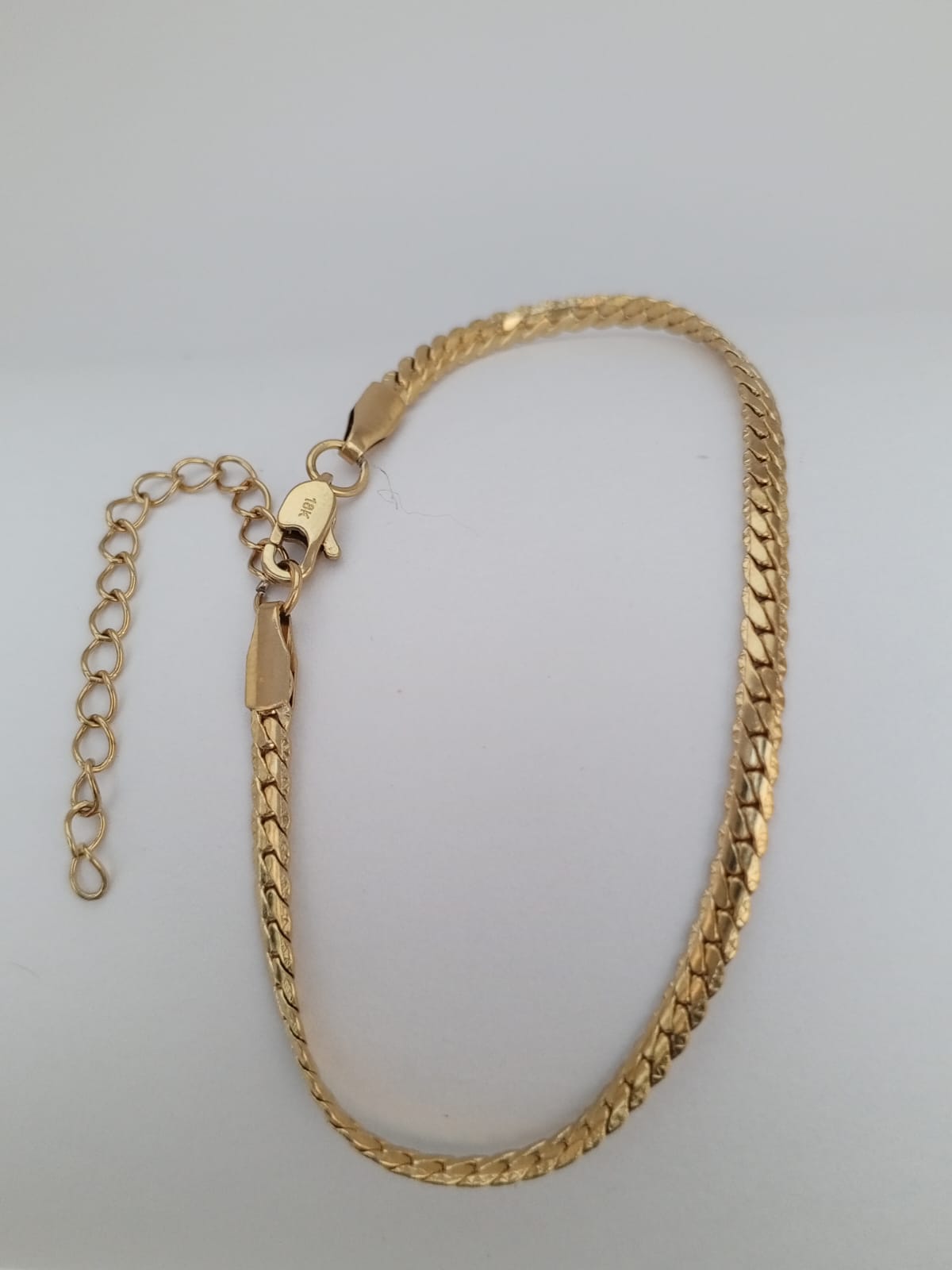 Pulsera Tejido Grabado 3mm 17cm