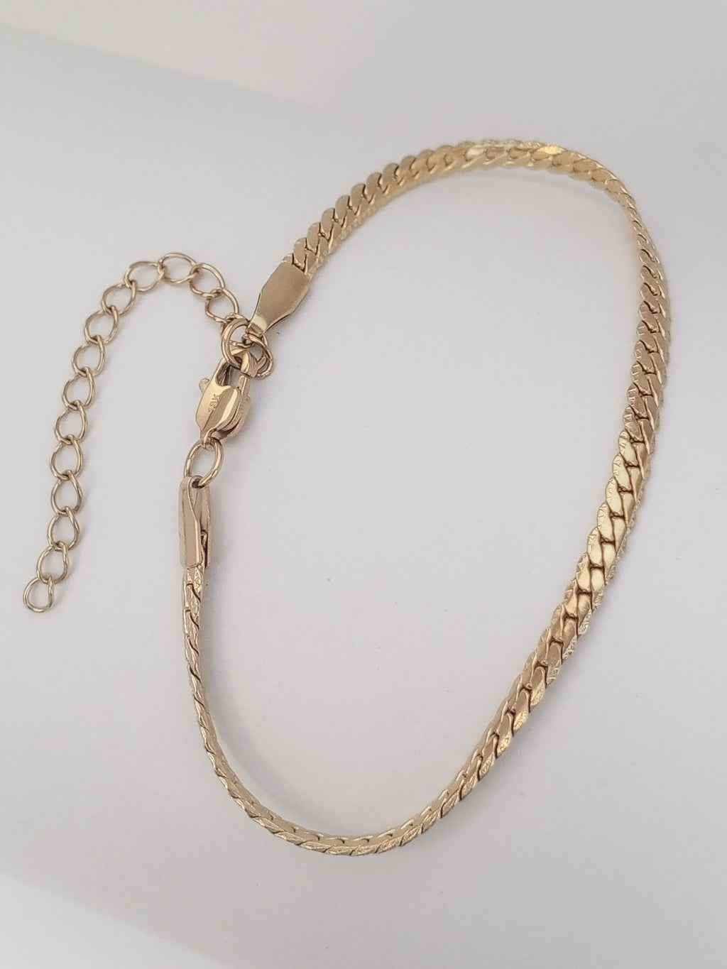 Pulsera Tejido Grabado 3mm 17cm