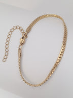 Pulsera Tejido Grabado 3mm 17cm