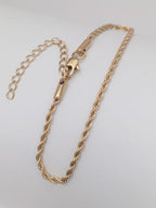Pulsera Tejido Lazo 2mm 17cm