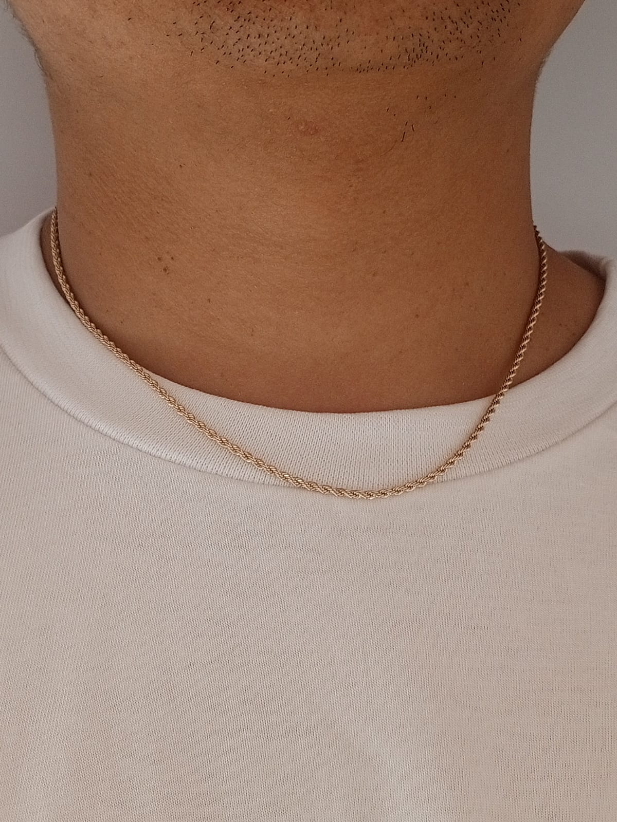 Cadena Tejido Lazo 2mm 45cm