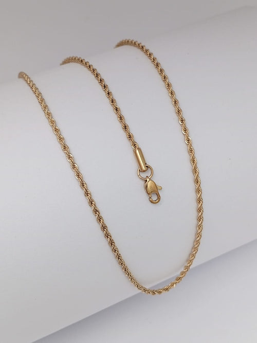 Cadena Tejido Lazo 2mm 45cm