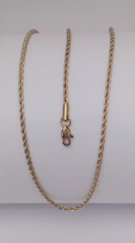 Cadena Tejido Lazo 2mm 45cm