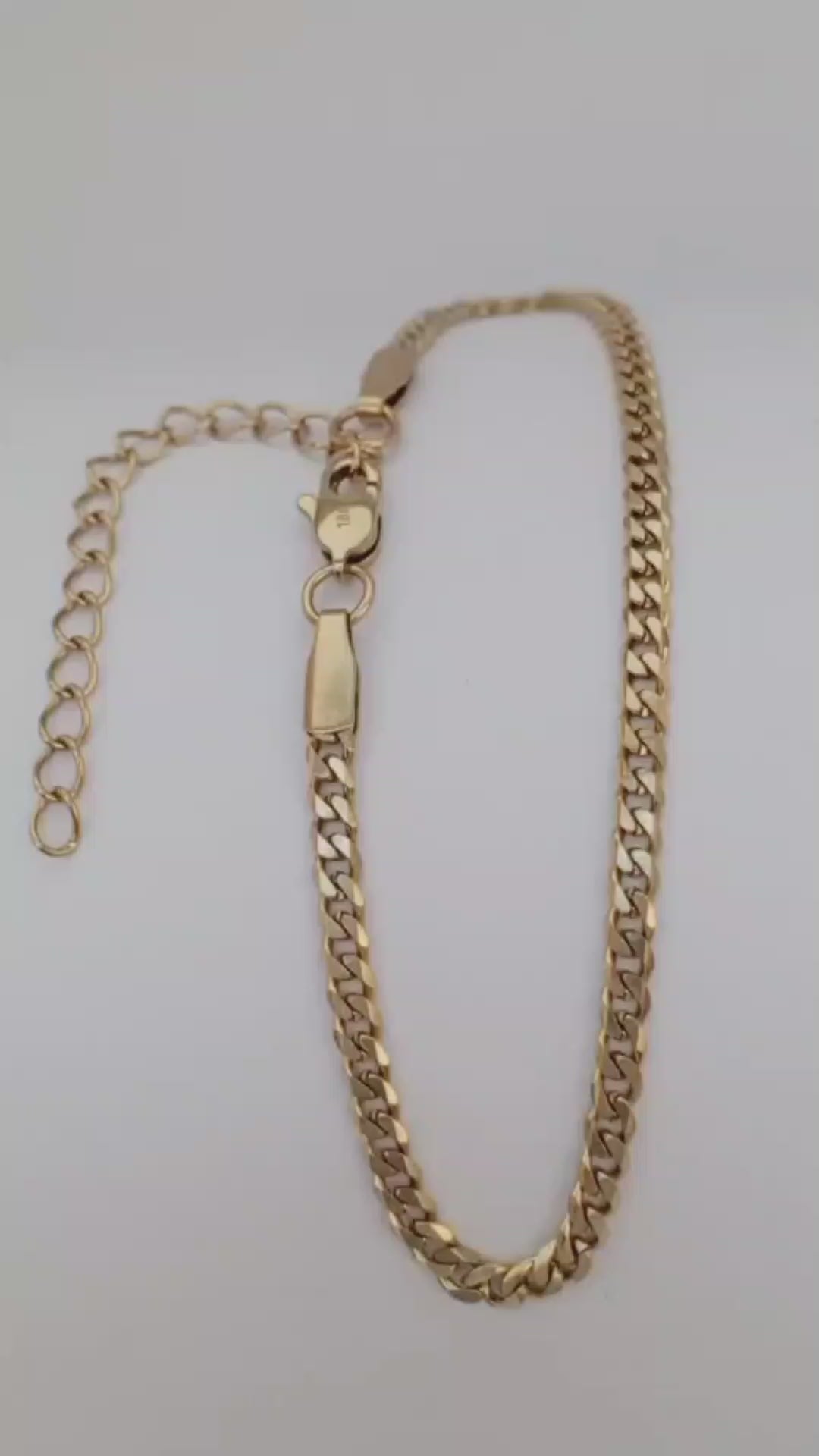Pulsera Tejido Cubano 3mm 17cm