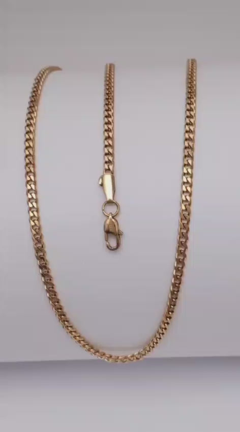 Cadena Tejido Cunbano 3mm 60cm